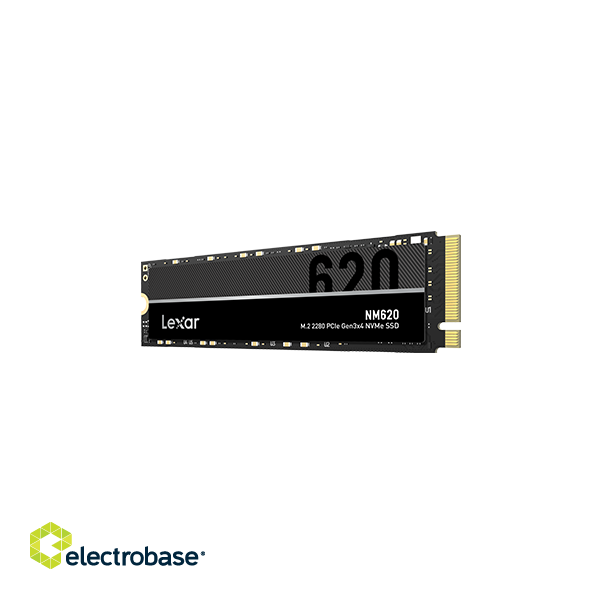 Lexar | M.2 NVMe SSD | NM620 | 2000 GB | SSD form factor M.2 2280 | SSD interface PCIe Gen3x4 | Read speed 3300 MB/s | Write speed 3000 MB/s image 3