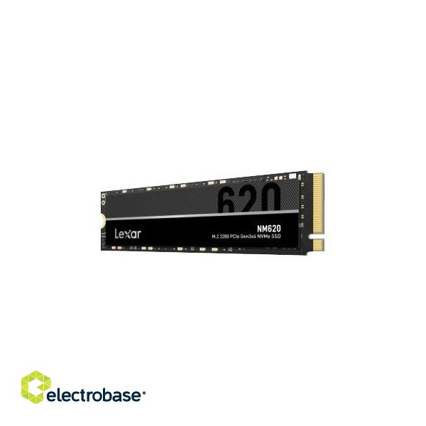 Lexar | SSD | NM620 | 256 GB | SSD form factor M.2 2280 | SSD interface PCIe Gen3x4 | Read speed 3000 MB/s | Write speed 1300 MB/s image 2