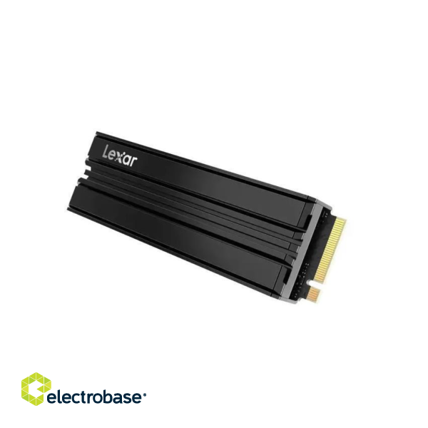 Lexar | NM790 with Heatsink | 4000 GB | SSD form factor M.2 2280 | SSD interface PCIe Gen4x4 | Read speed 7400 MB/s | Write speed 6500 MB/s paveikslėlis 3