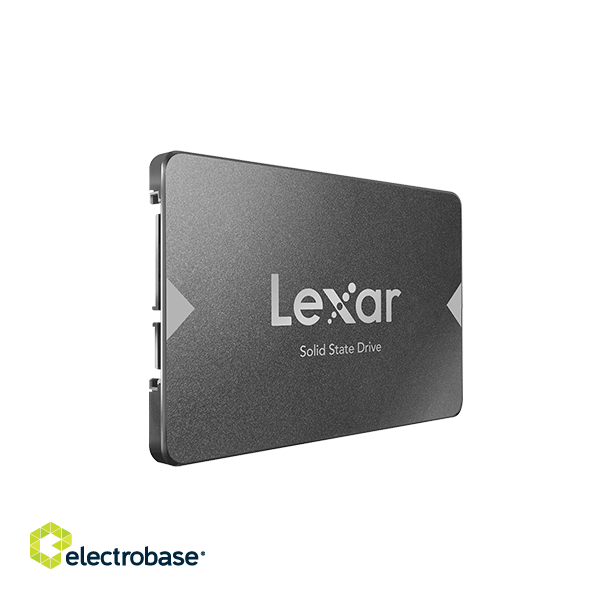 Lexar | NS100 | 512 GB | SSD form factor 2.5" | SSD interface SATA III | Read speed 550 MB/s | Write speed  MB/s image 1