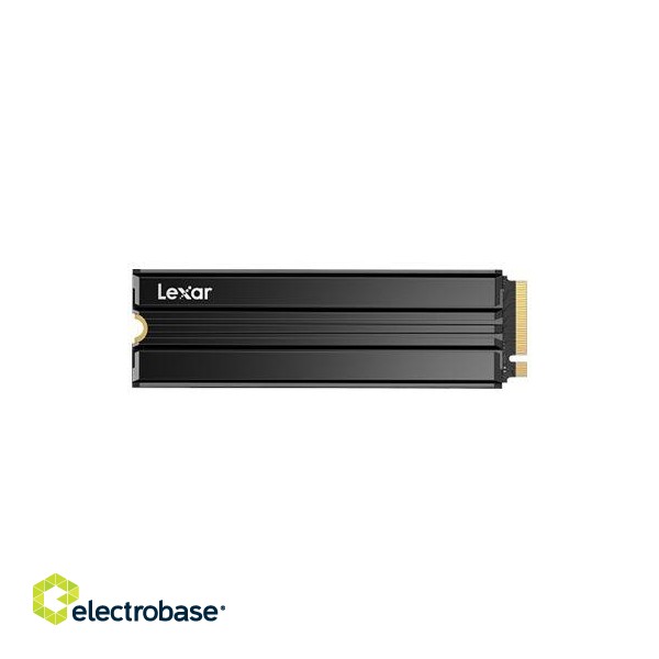 Lexar | NM790 with Heatsink | 4000 GB | SSD form factor M.2 2280 | SSD interface PCIe Gen4x4 | Read speed 7400 MB/s | Write speed 6500 MB/s paveikslėlis 2