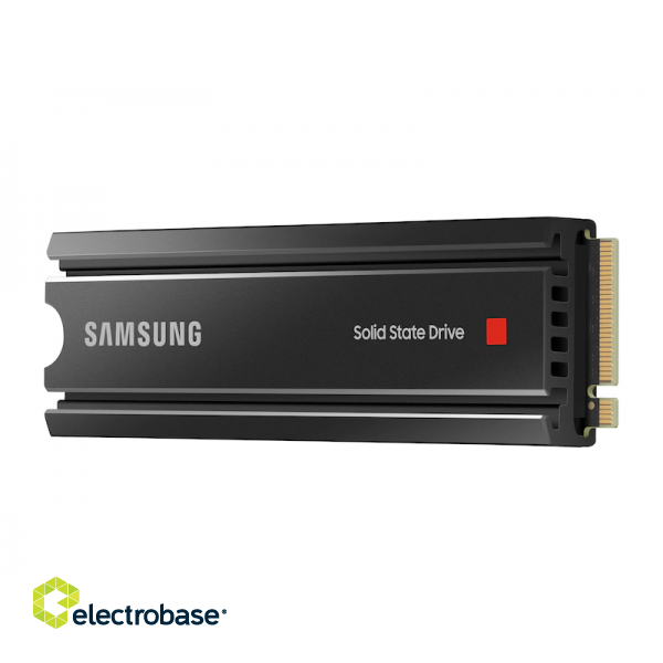 Samsung | 980 PRO with Heatsink | 1000 GB | SSD form factor M.2 2280 | SSD interface M.2 NVMe 1.3c | Read speed 7000 MB/s | Write speed 5000 MB/s image 1