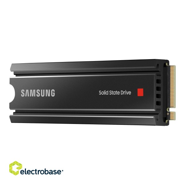 Samsung | 980 PRO with Heatsink | 1000 GB | SSD form factor M.2 2280 | SSD interface M.2 NVMe 1.3c | Read speed 7000 MB/s | Write speed 5000 MB/s image 2