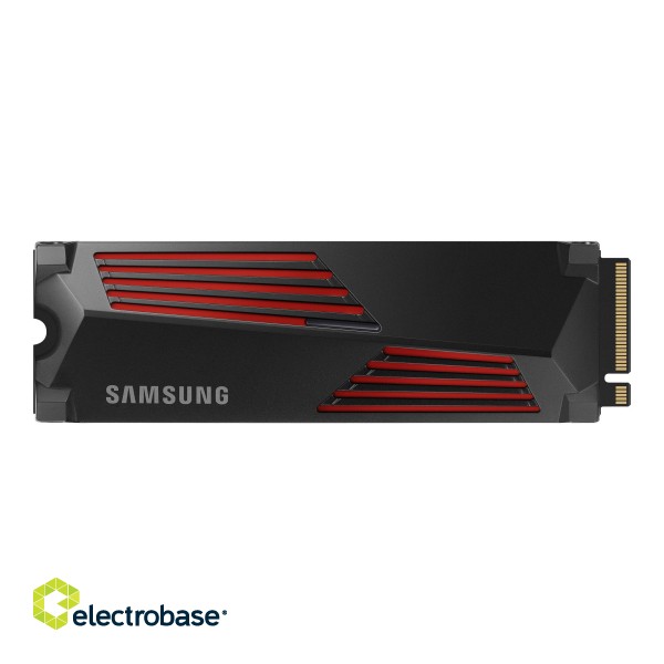 Samsung | 990 PRO with Heatsink | 1000 GB | SSD form factor M.2 2280 | SSD interface M.2 NVME | Read speed 7450 MB/s | Write speed 6900 MB/s фото 2
