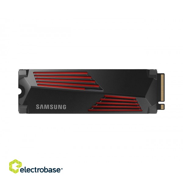 Samsung | 990 PRO with Heatsink | 1000 GB | SSD form factor M.2 2280 | SSD interface M.2 NVME | Read speed 7450 MB/s | Write speed 6900 MB/s image 1