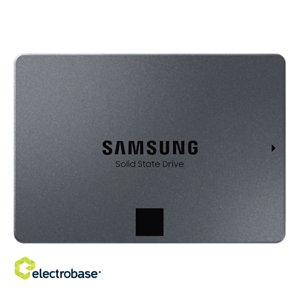 Samsung | SSD | 870 QVO | 4000 GB | SSD form factor 2.5" | SSD interface SATA III | Read speed 560 MB/s | Write speed 530 MB/s paveikslėlis 1