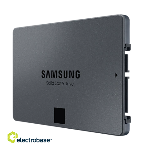 Samsung | SSD | 870 QVO | 4000 GB | SSD form factor 2.5" | SSD interface SATA III | Read speed 560 MB/s | Write speed 530 MB/s paveikslėlis 3