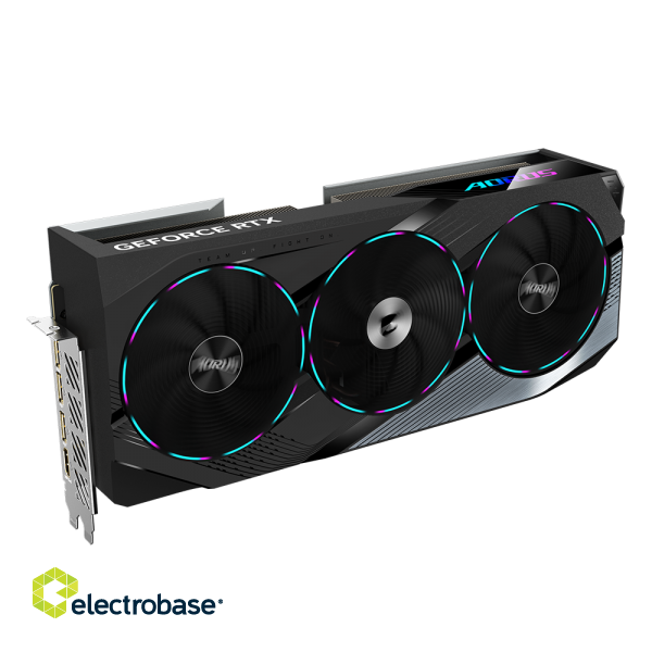Gigabyte | AORUS GeForce RTX 4070 SUPER MASTER 12G | NVIDIA | 12 GB | GeForce RTX 4070 SUPER | GDDR6X | HDMI ports quantity 1 | PCI-E 4.0 image 2