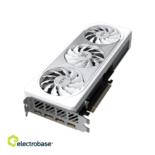 Gigabyte | GV-N406TAERO OC-16GD 1.0 | NVIDIA | 16 GB | GeForce RTX 4060 Ti | GDDR6 | HDMI ports quantity 2 | PCI-E 4.0 | Memory clock speed 18000 MHz image 4