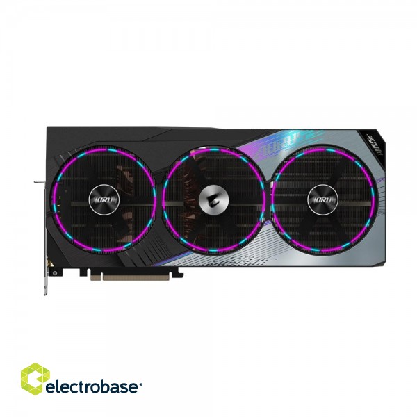 Gigabyte | GV-N4090AORUS M-24GD 1.0 | NVIDIA | 24 GB | GeForce RTX 4090 | GDDR6X | HDMI ports quantity 1 | PCI-E 4.0 | Memory clock speed 21000 MHz image 6