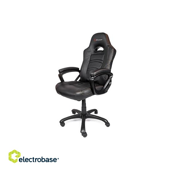 Arozzi Enzo Gaming Chair - Black | Arozzi Synthetic PU leather image 7