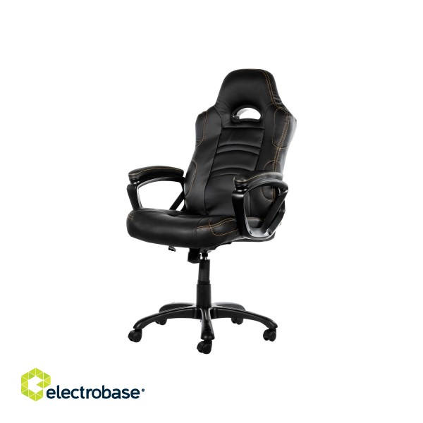 Arozzi Enzo Gaming Chair - Black | Arozzi Synthetic PU leather image 1
