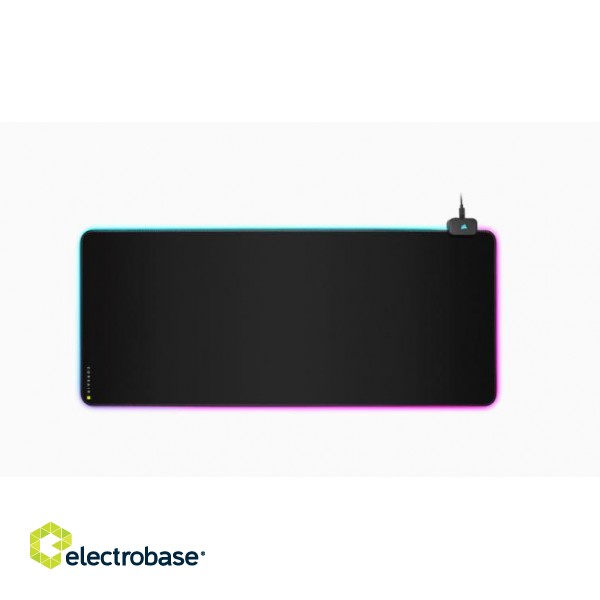 Corsair | MM700 | Gaming mouse pad | 930 x 400 x 4 mm | Black paveikslėlis 1