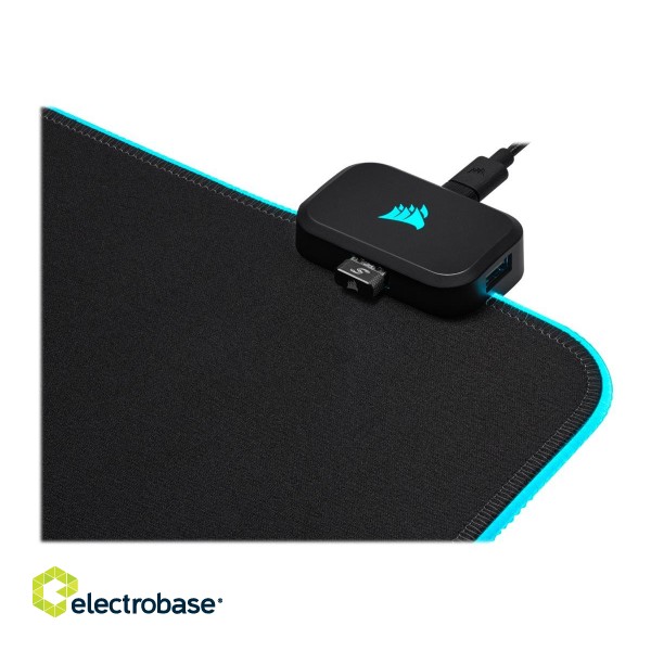 Corsair | MM700 | Gaming mouse pad | 930 x 400 x 4 mm | Black image 10