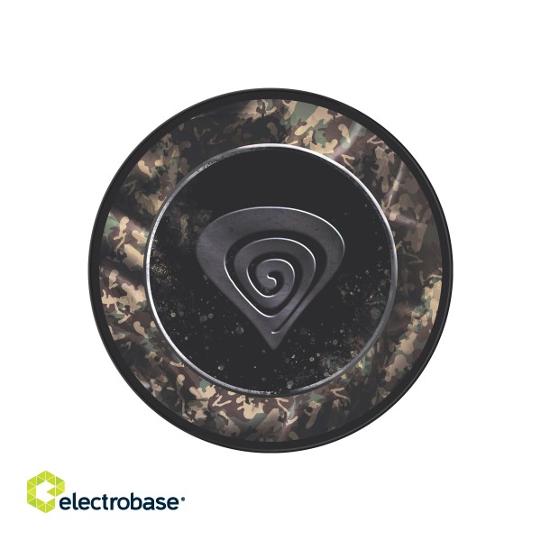 Genesis Fabric/Rubber | Protective Floor Mat Tellur 500 Master of Camouflage Floor Mat | Genesis | Black/Grey/Brown/Green image 2