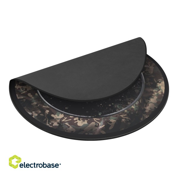 Genesis Fabric/Rubber | Protective Floor Mat Tellur 500 Master of Camouflage Floor Mat | Genesis | Black/Grey/Brown/Green фото 4