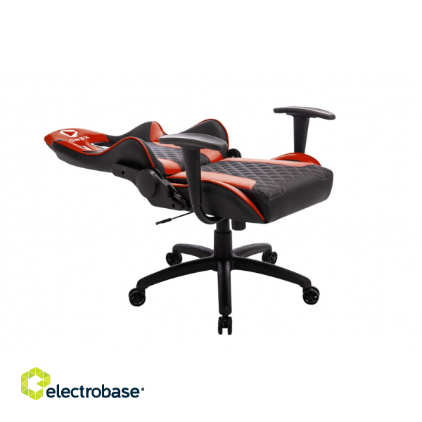 Onex PVC; Nylon caster; Metal | Onex | Gaming chairs | ONEX GX2 | Black/ Red image 5