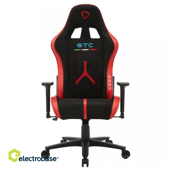 Onex AirSuede | Onex | Gaming chairs | ONEX STC | Black/ Red paveikslėlis 2