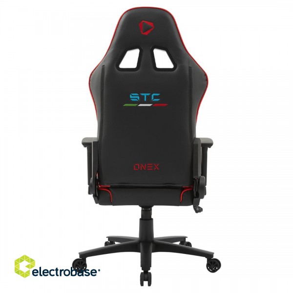 Onex AirSuede | Onex | Gaming chairs | ONEX STC | Black/ Red paveikslėlis 4