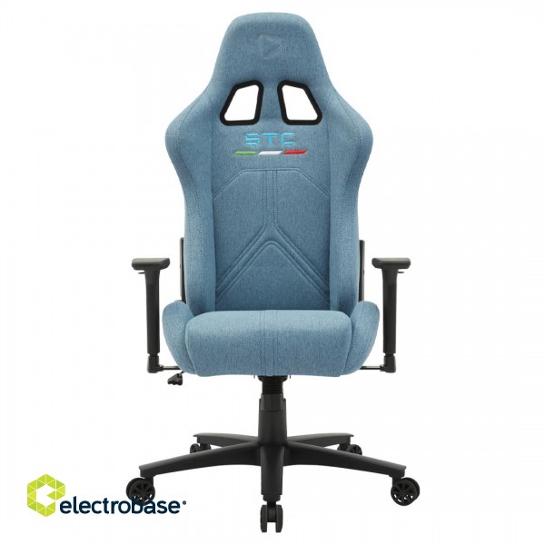 Onex Short Pile Linen fabric | Onex | Gaming Chair | ONEX-STC-S-L-CB | Blue image 2