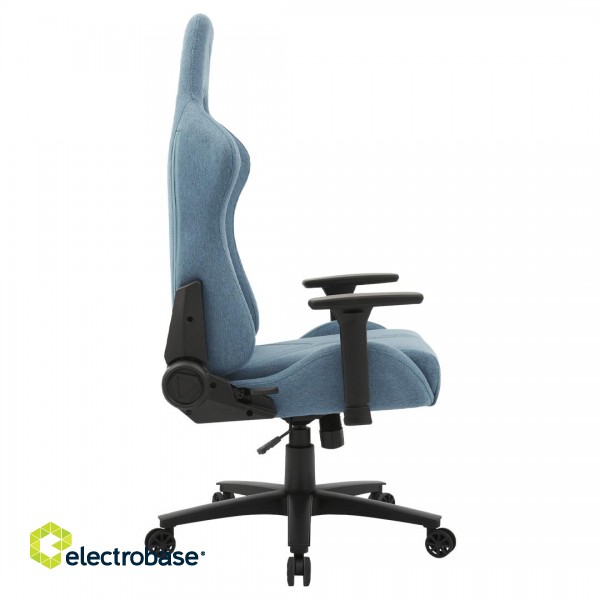 Onex Short Pile Linen fabric | Onex | Gaming Chair | ONEX-STC-S-L-CB | Blue image 3