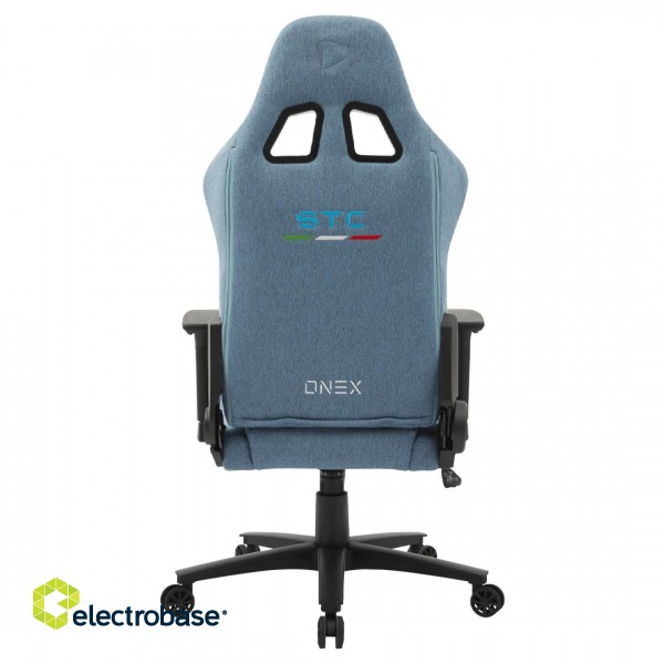 Onex Short Pile Linen fabric | Onex | Gaming Chair | ONEX-STC-S-L-CB | Blue фото 4