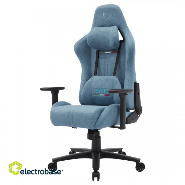 Onex Short Pile Linen fabric | Onex | Gaming Chair | ONEX-STC-S-L-CB | Blue фото 6