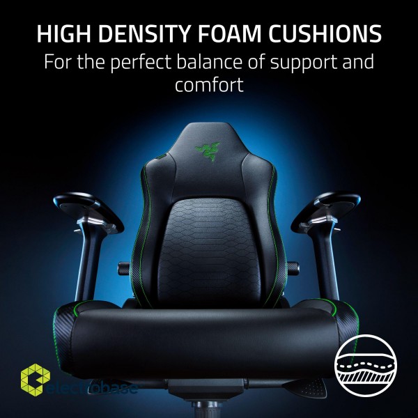 Razer Gaming Chair with Lumbar Support Iskur V2 EPU Leather image 3