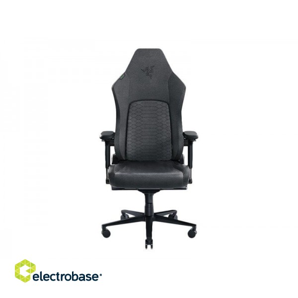 Razer EPU Synthetic Leather; Steel; Aluminium | Iskur | Gaming chair | Black/ green