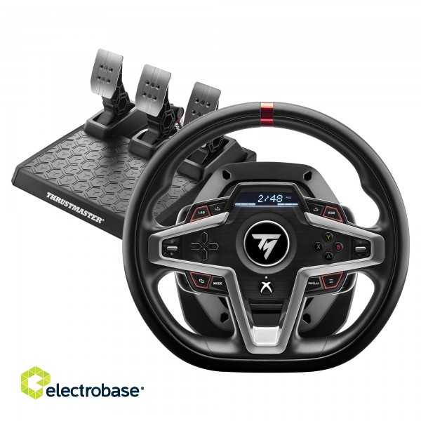 Thrustmaster | Steering Wheel | T248X | Black | Game racing wheel image 1