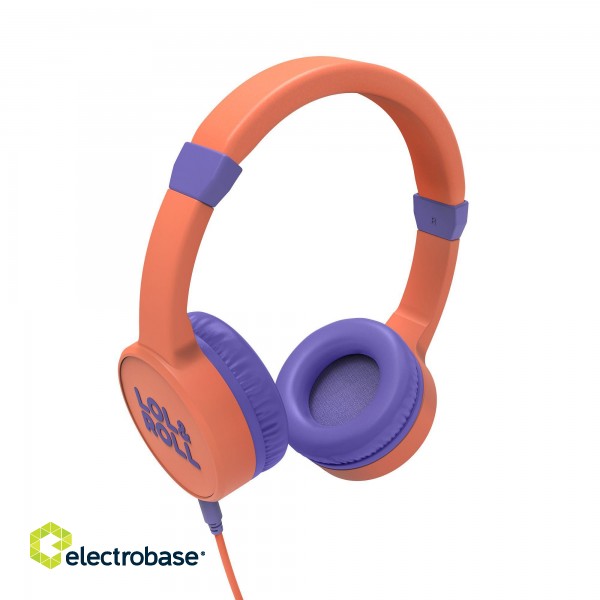 Energy Sistem Lol&Roll Pop Kids Headphones Orange (Music Share image 4
