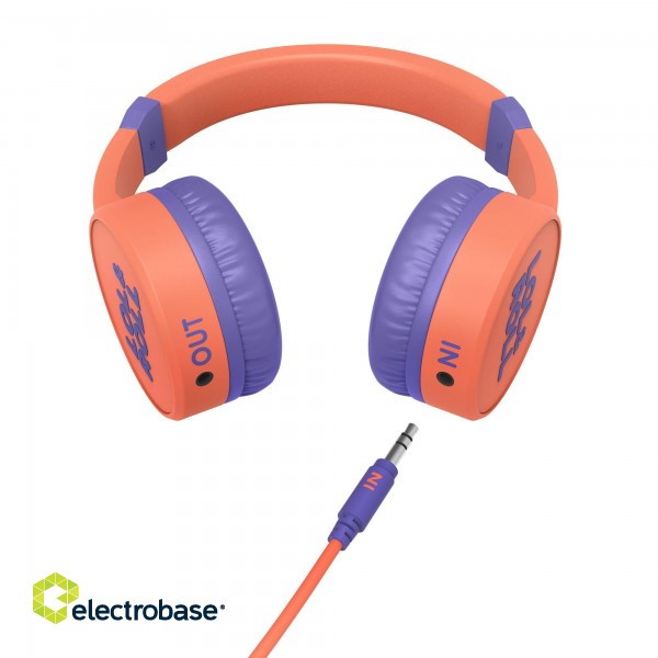 Energy Sistem Lol&Roll Pop Kids Headphones Orange (Music Share image 5