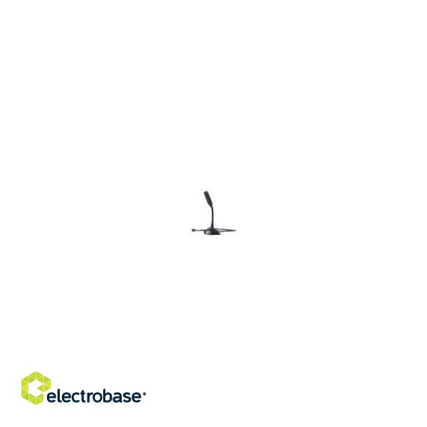 Gembird | Desktop microphone | MIC-D-02 | 3.5 mm | 3.5 mm audio plug | Black image 5