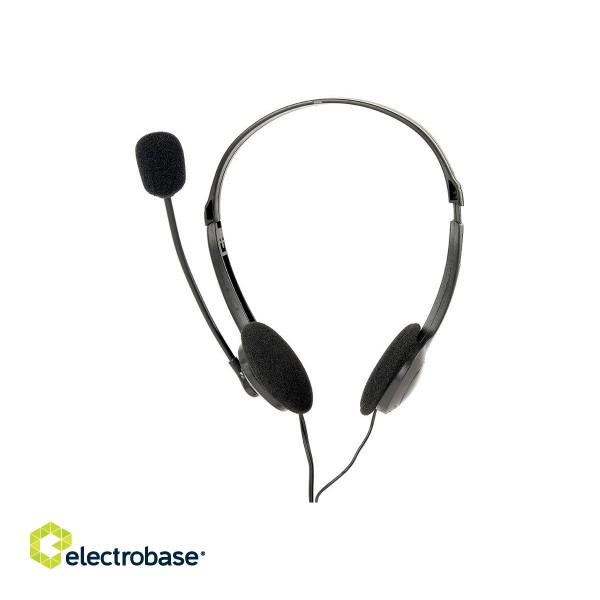 Gembird | Stereo headset | MHS-123 | Built-in microphone | 3.5 mm | Black paveikslėlis 6