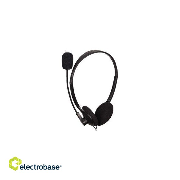 Gembird | Stereo headset | MHS-123 | Built-in microphone | 3.5 mm | Black image 8