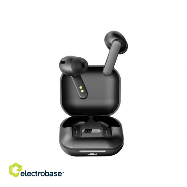 Gembird | TWS Earbuds | FitEar-X100B | In-Ear Bluetooth | Black paveikslėlis 2
