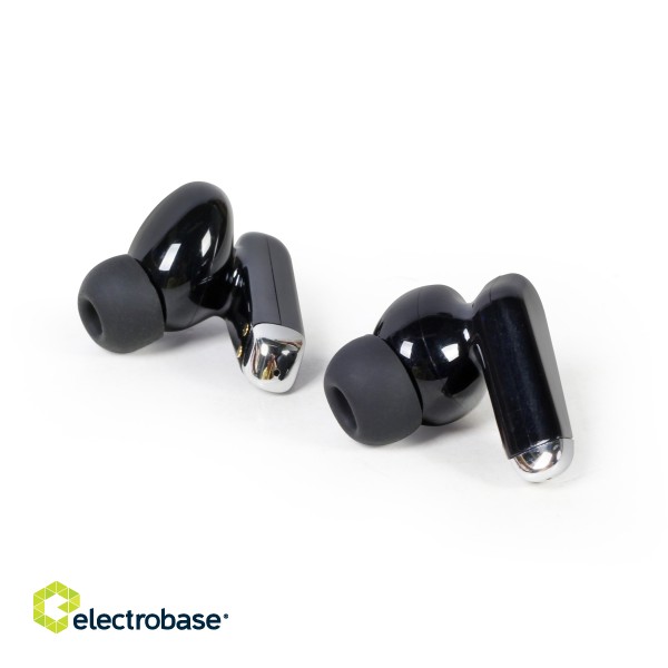 Gembird | TWS Earbuds | FitEar-X300B | In-Ear Bluetooth | Black paveikslėlis 1