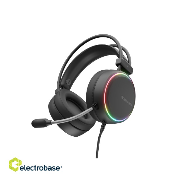 Genesis | On-Ear Gaming Headset | Neon 613 | Built-in microphone | 3.5 mm image 4