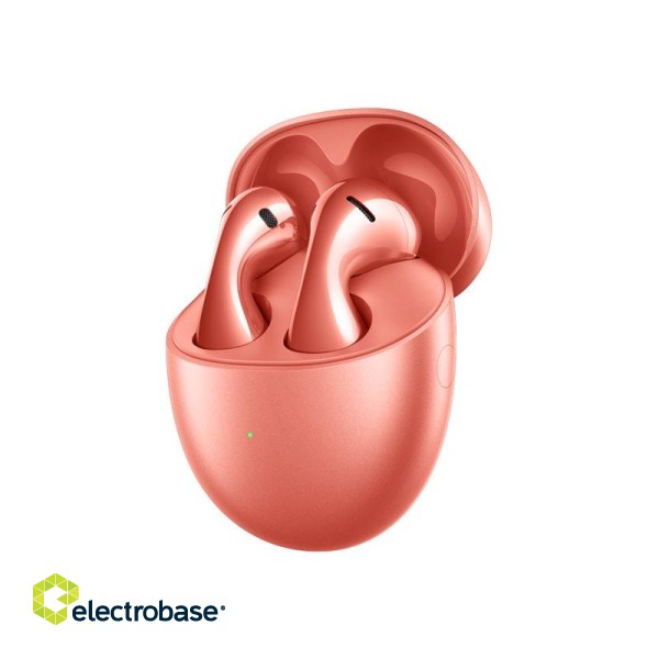 Huawei | Wireless earphones | FreeBuds 5 | In-ear Built-in microphone | ANC | Bluetooth | Coral Orange image 4