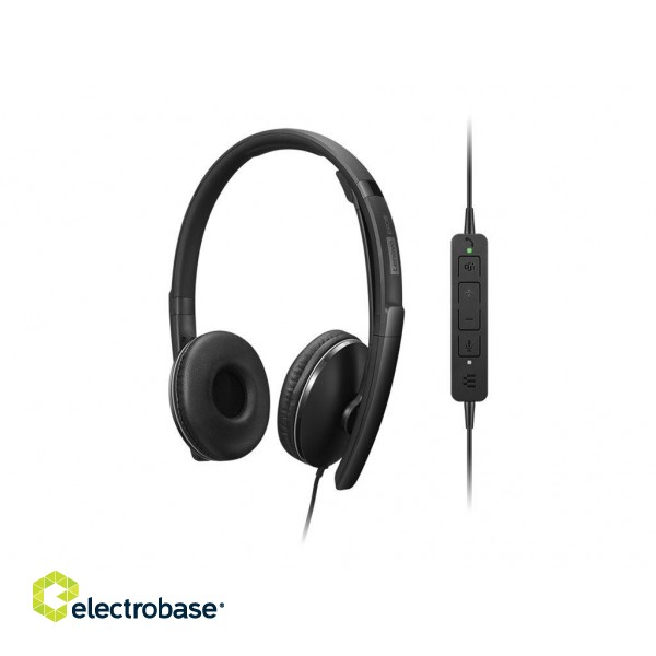 Lenovo | ANC Headset Gen2 (Teams) | 4XD1M45627 | Wired | Black image 4