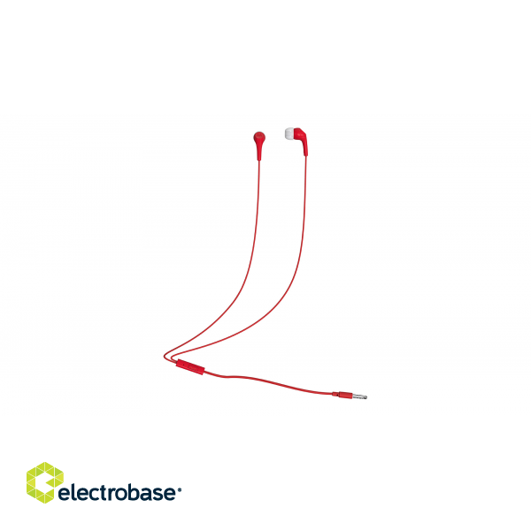 Motorola | Headphones | Earbuds 2-S | In-ear Built-in microphone | In-ear | 3.5 mm plug | Red image 2
