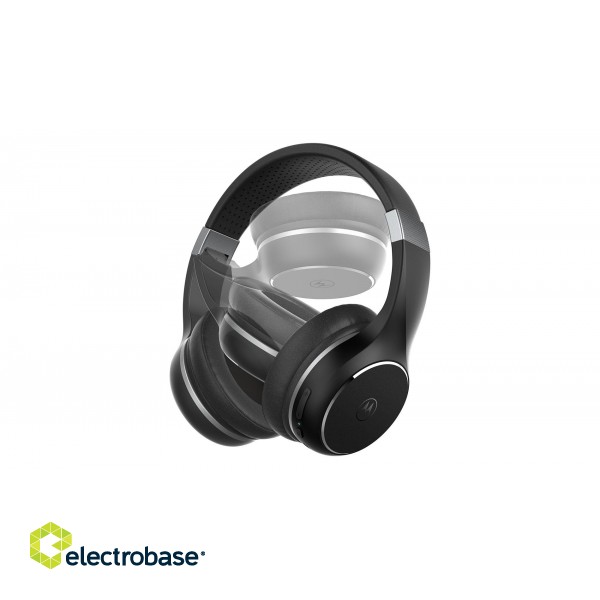 Motorola | Headphones | Moto XT220 | Over-Ear Built-in microphone | Over-Ear | Bluetooth | Bluetooth | Wireless | Black image 3