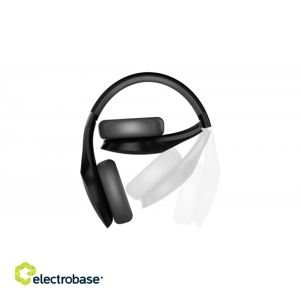 Motorola | Headphones | Moto XT500 | Over-Ear Built-in microphone | Over-Ear | Bluetooth | Bluetooth | Wireless | Black image 4
