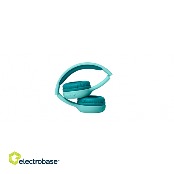 Muse | M-215BTB | Bluetooth Stereo Kids Headphones | Wireless | Over-Ear | Bluetooth | Wireless | Blue image 3