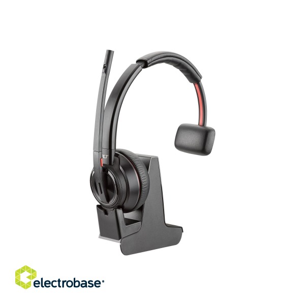 Poly | Headset | Savi W8210-M 3 in 1 | Built-in microphone | Wireless | Bluetooth | Black image 6