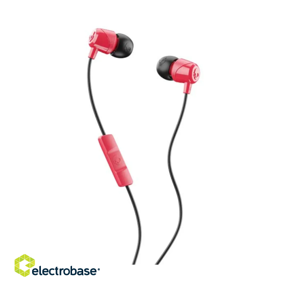 Skullcandy | Earbuds with mic | JIB | Built-in microphone | Wired | Red paveikslėlis 1