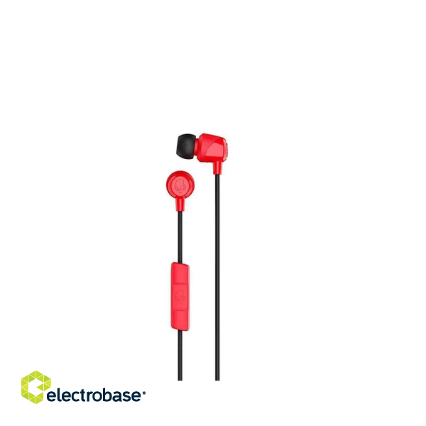 Skullcandy | Earbuds with mic | JIB | Built-in microphone | Wired | Red image 2