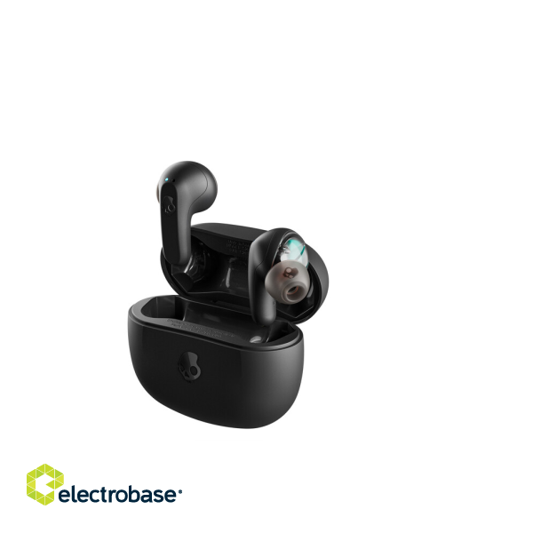 Skullcandy | True Wireless Earbuds | RAIL | Bluetooth | Black image 1