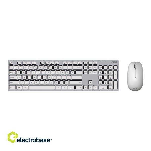 Asus | W5000 | Keyboard and Mouse Set | Wireless | Mouse included | EN | White | 460 g paveikslėlis 3