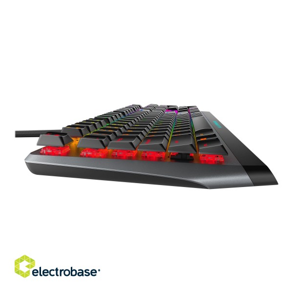 Dell | Alienware Gaming Keyboard | AW510K | Dark Gray | Mechanical Gaming Keyboard | Wired | RGB LED light | EN | English | Numeric keypad image 6